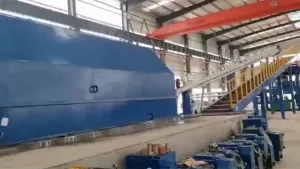 Línea CCR para alambrón de cobre