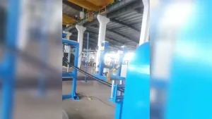 Máquina armadora con cinta de acero